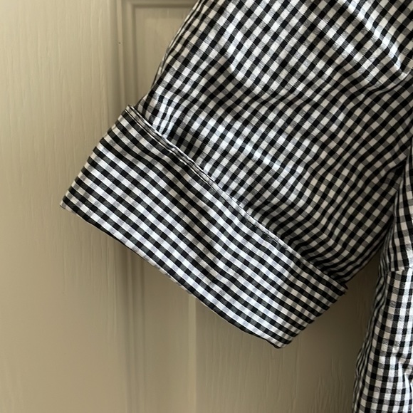 Ghingam print cotton Shirt - Picture 4 of 9